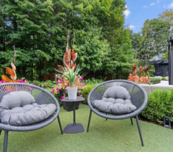 Ensure Comfort With Cushionless Patio Conversation Sets